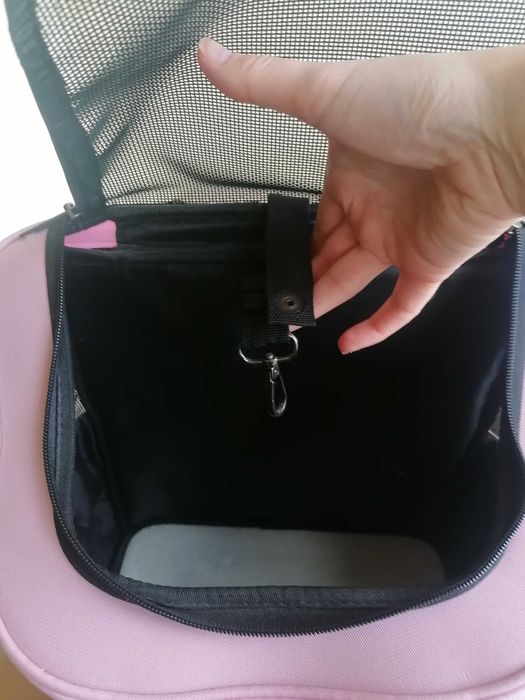 Ghiozdan pentru transport pisici Roz