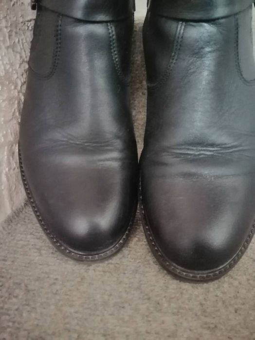 Дамски боти от естествена кожа Тамарис