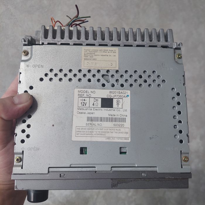 Оригинальная магнитола SUBARU