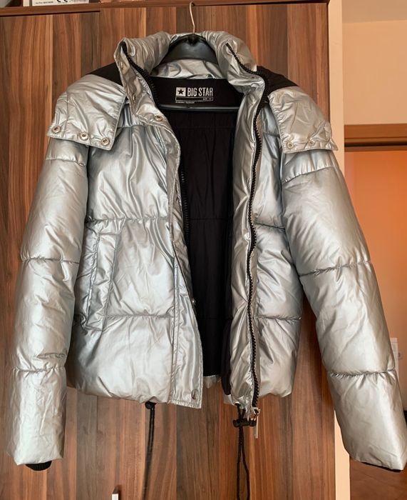 BigStar пухено яке с качулка, като ново, XS