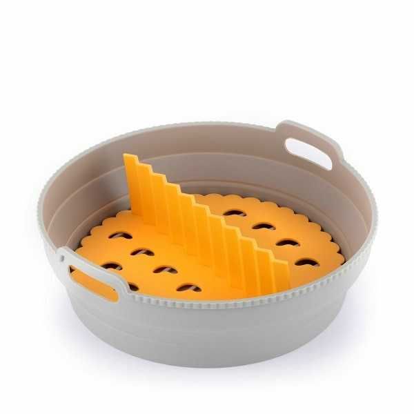 Cos din silicon pliabil pentru Airfryer sau Cuptor 21,5 x 7 cm