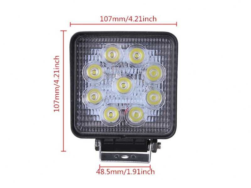 ПРОМОЦИЯ на Диодни Фарове 27W, Диодни работни лампи