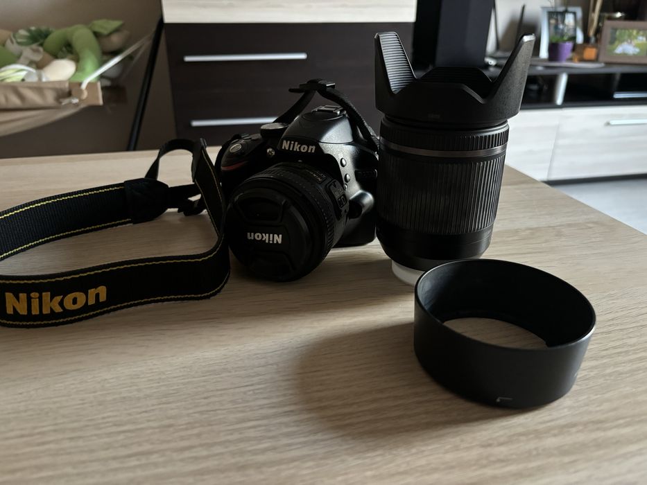 Nikon D3200 + 2 обектива