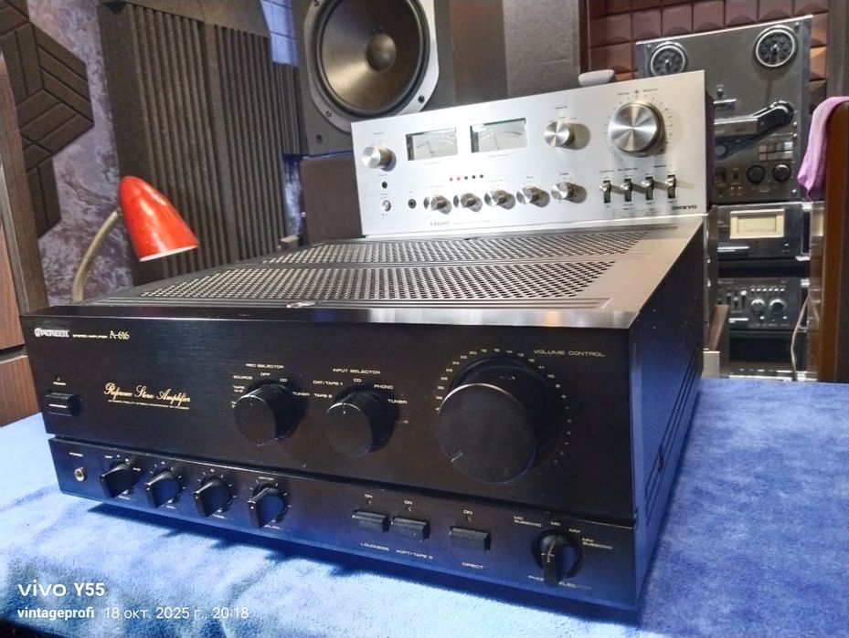 Pioneer A-616 стерео усилитель