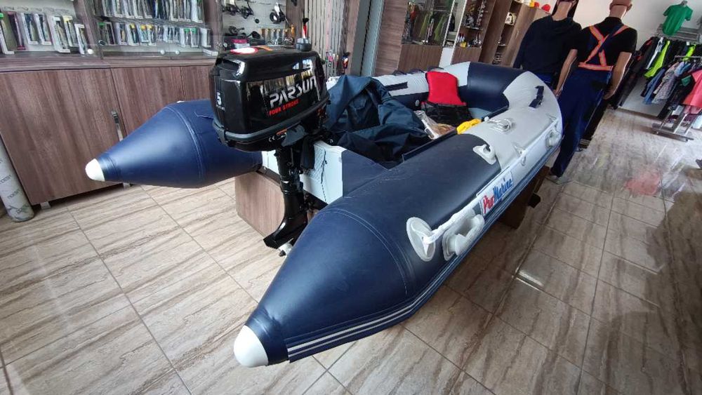 Надуваема лодка ProMarine AL330 (алуминиево дъно) + Двигател PARSUN F5