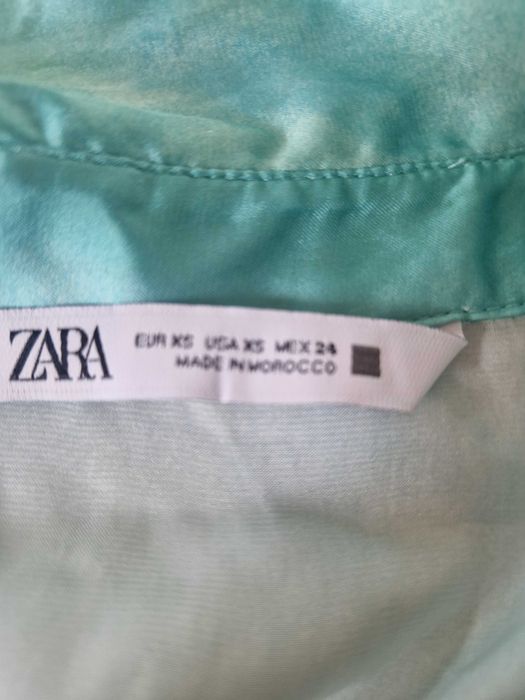 Camasa zara s turcoaz