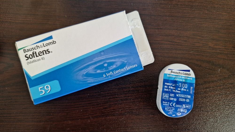 Меки контактни лещи Bausch & Lomb
