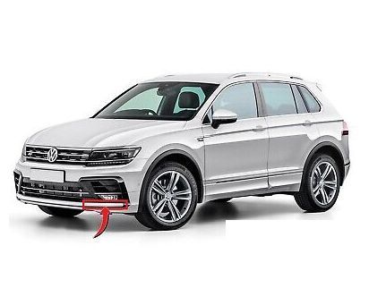 Ornament bara protectie, spoiler Volkswagen Tiguan, 05.2016-12.2020, model: R-line, montare fata, dreapta, RapidAuto