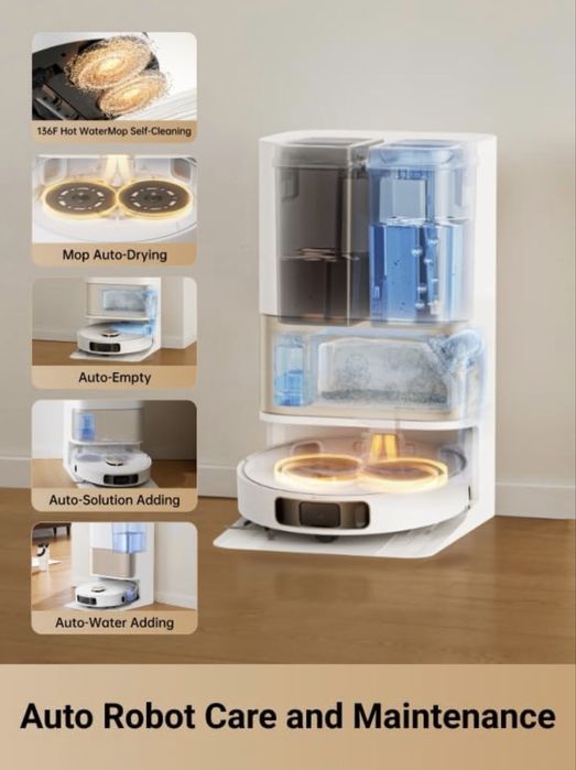 Прахосмукачка робот Dreame L10s Pro Ultra Heat