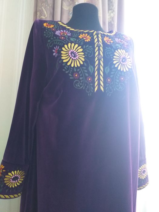 Платье королевскии бархат