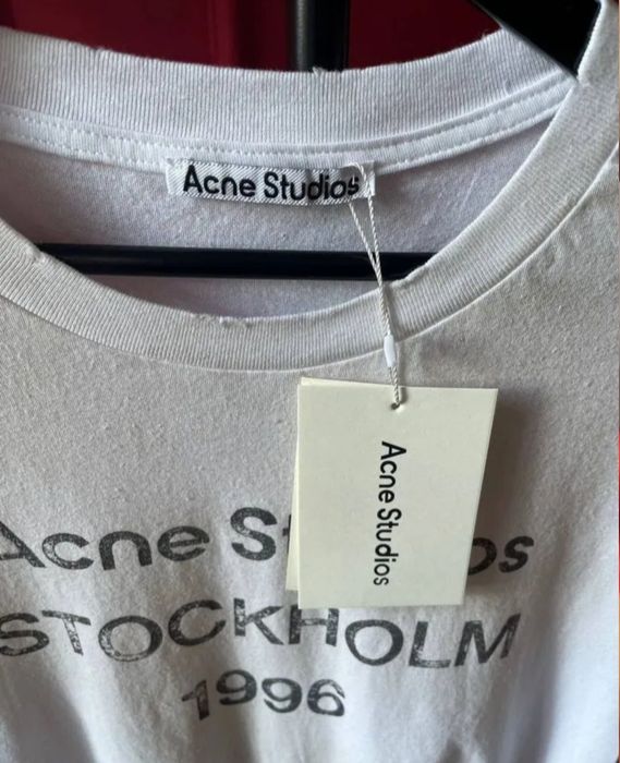 Футболка acne studios Stockholm 1996