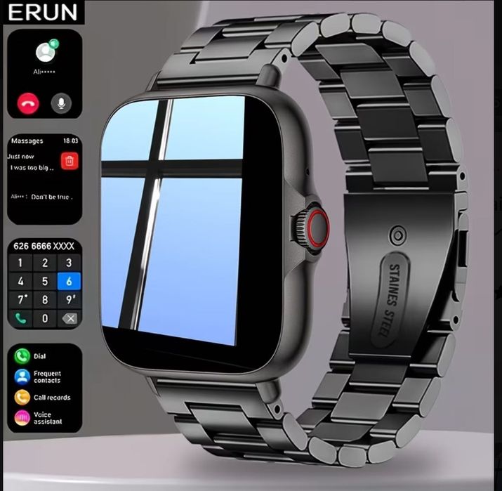 Cel mai nou smartwatch, ecran tactil de ultimă generație de 1.83