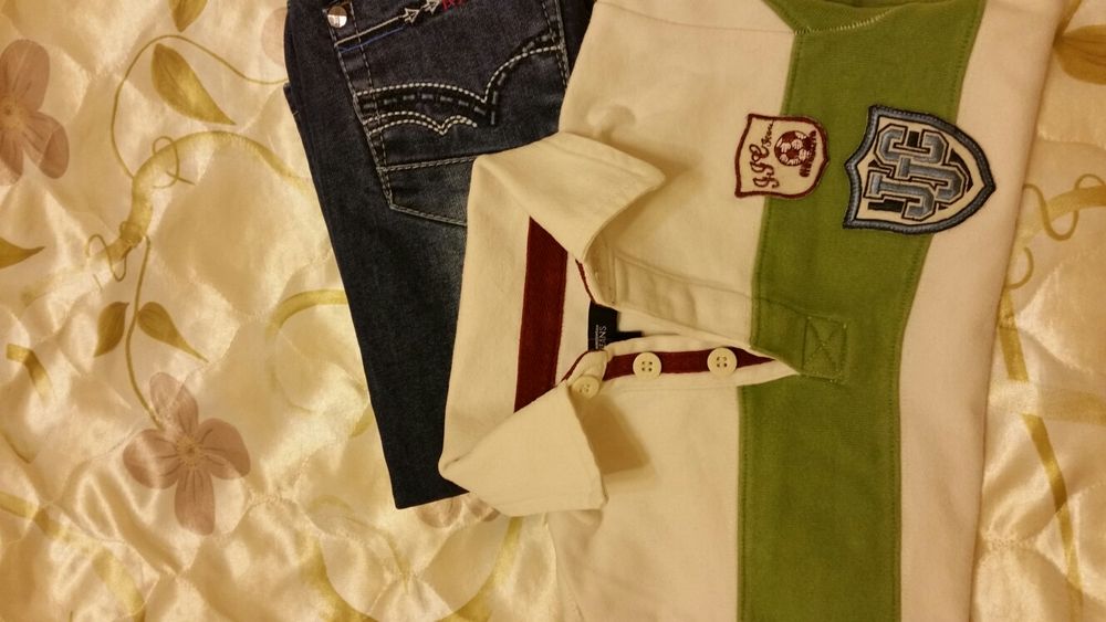 Ватирани дънки 4г