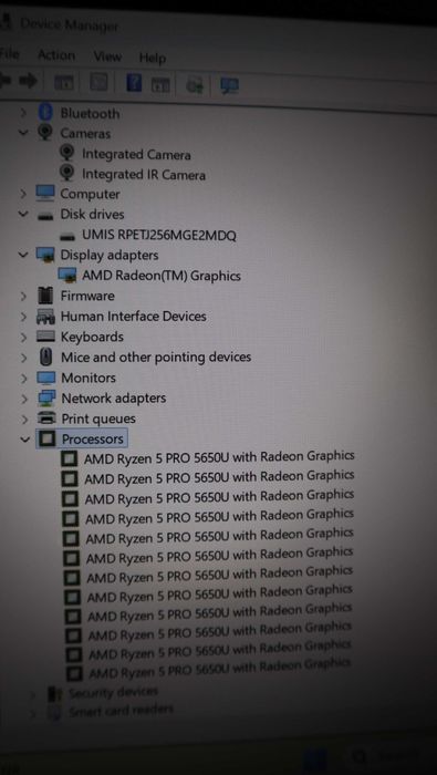 Lenovo ThinkPad T14s 2 Gen / AMD Ryzen 5650U/ SSD 256GB/16GB