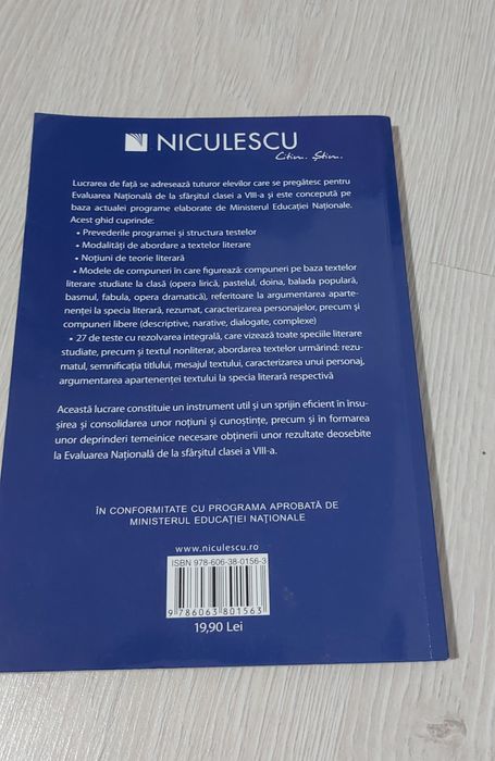 Cărți evaluarea natională cls 8