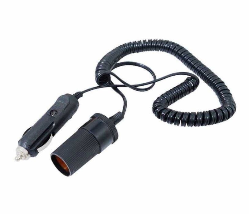 Удължител за запалка с 1 гнездо, 12V/24V - 4 метра.
