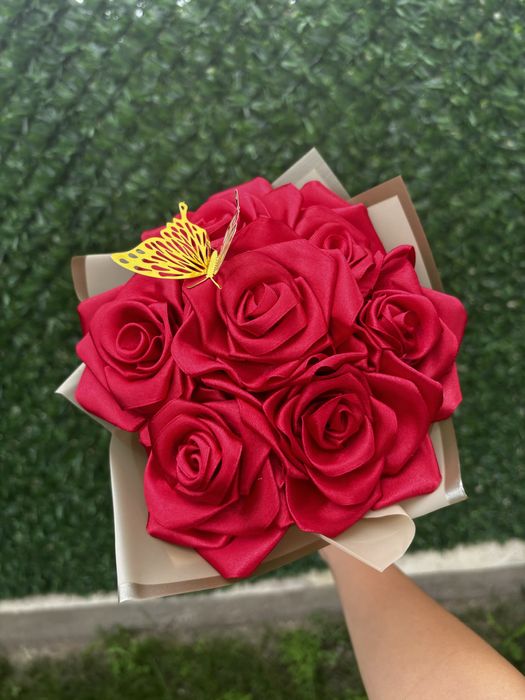 Букет от вечни рози