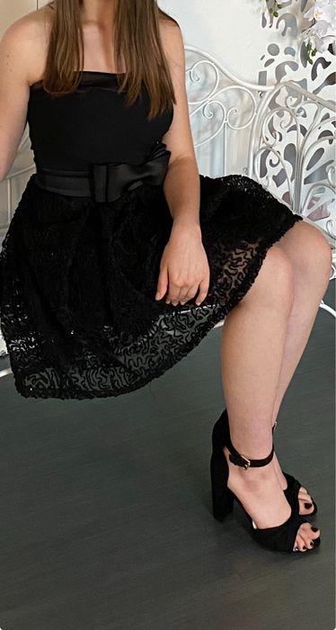 Rochie neagra nunta /petrecere /banchet