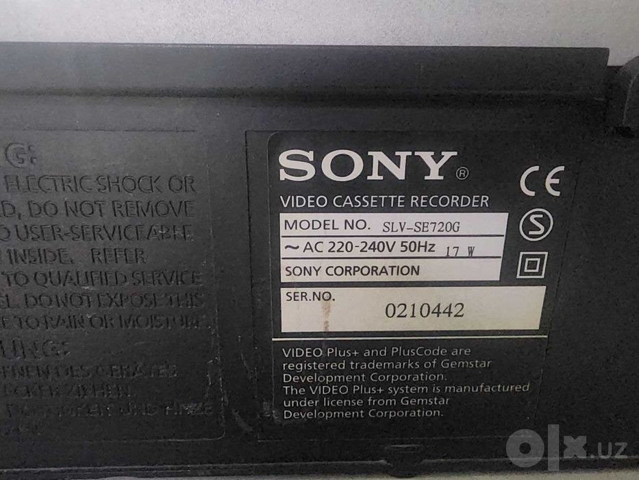 Видеомагнитофон SONY SLV-SE720G ШЕСТИ ГОЛОВОЧНЫЙ видеомагнитофон