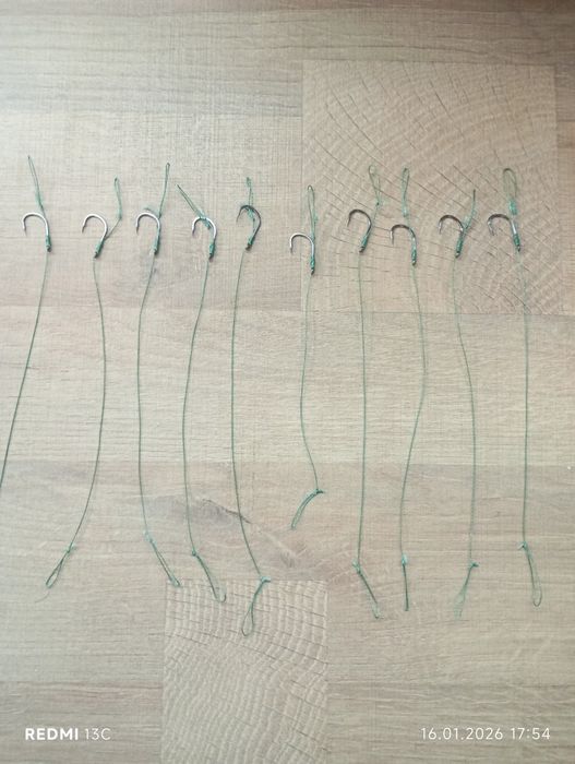 6-тици куки за шаранджийски риболов