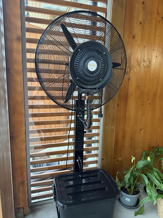 Ventilator cu pulverizare apă (abur) Vortex VPF-66W1 – stare excelentă