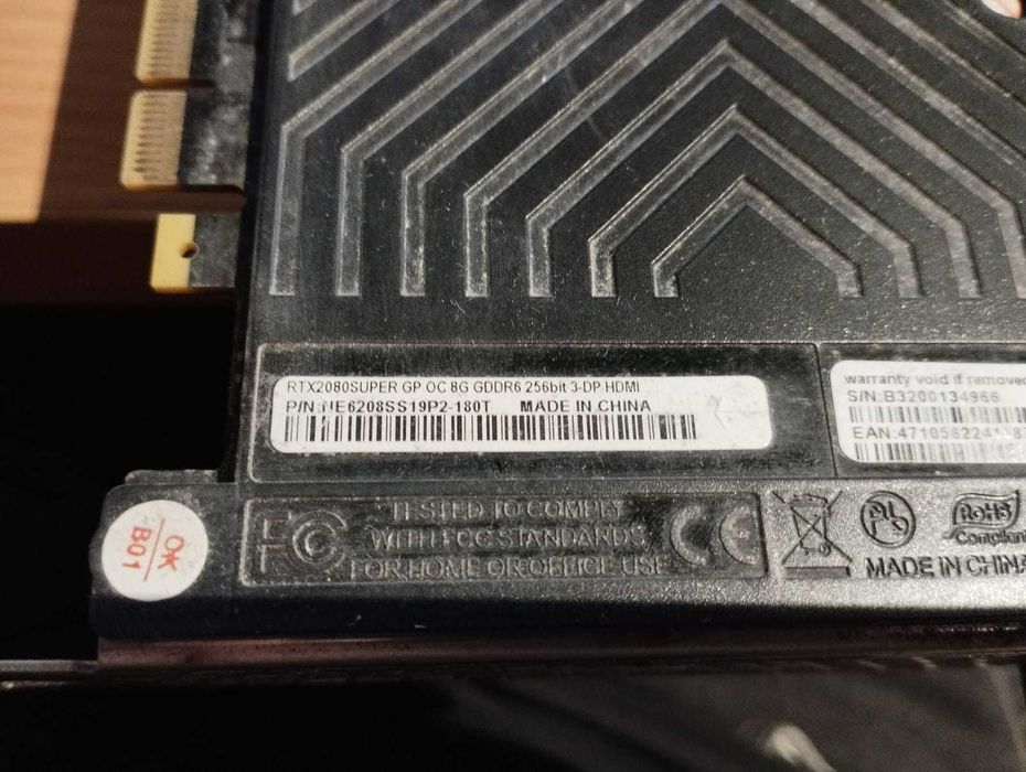 Palit RTX 2080 Super Gaming Pro OC 8G