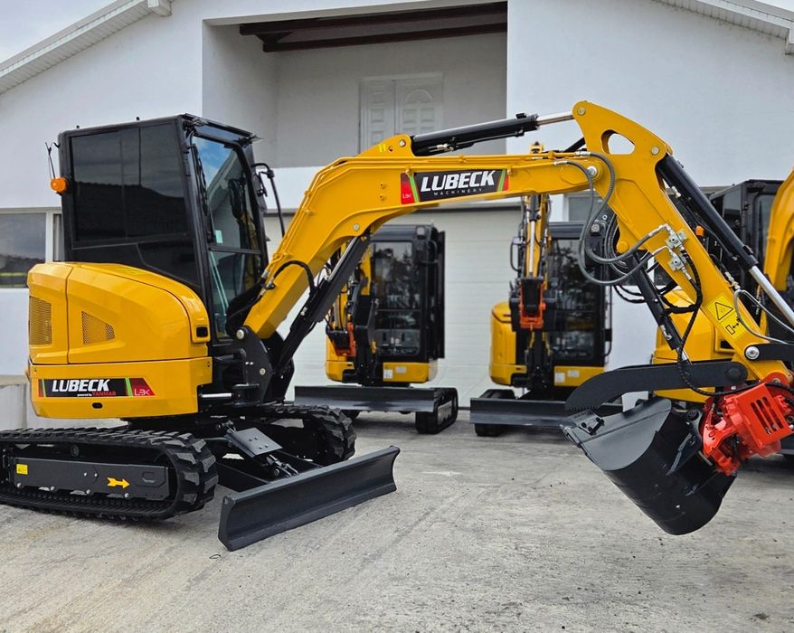 Excavator LUBECK W400-ultra NOU-Motorizare YANMAR- Factură externă fără TVA