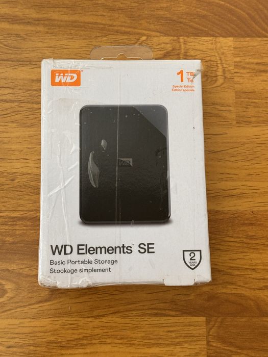 WD Elements SE 1TB (HDD extern), hard disk, hdd