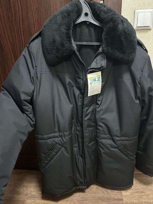 Бушлат черный новый