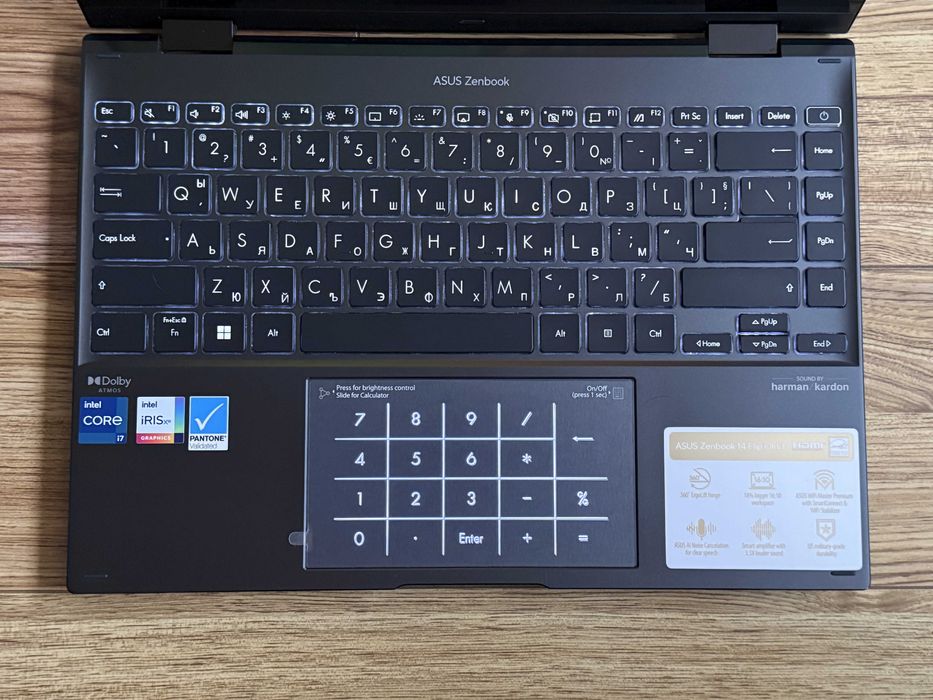 90Hz OLED ZenBook Flip`i7-12700H/16GB DDR5/1TB SSD/Retina 2880x1800