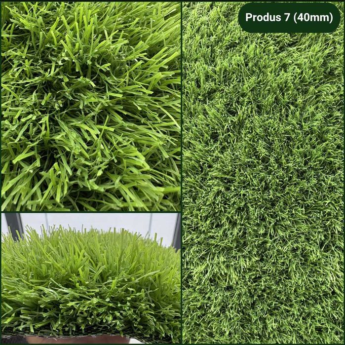Gazon artificial, modele cu fir pana la 40mm, Terasa, Curte, Loc Joaca