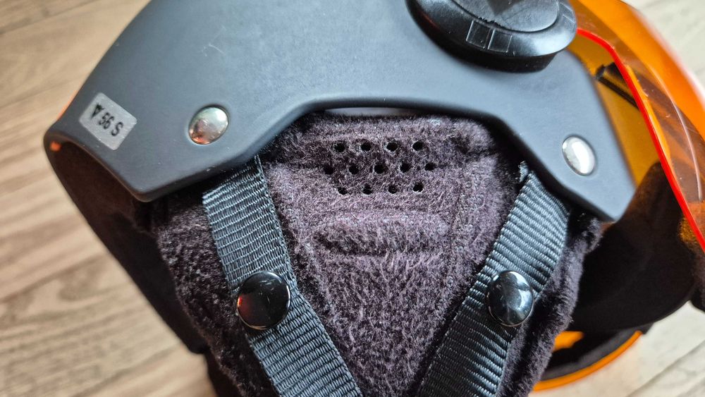 Оранжев, дамски ски шлем, каска за ски, размер S-56, Dainese