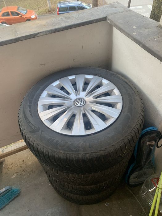 Genti, cauciucuri de iarna si capace WV pe 15