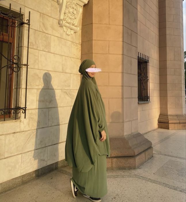 Джильбаб с юбкой