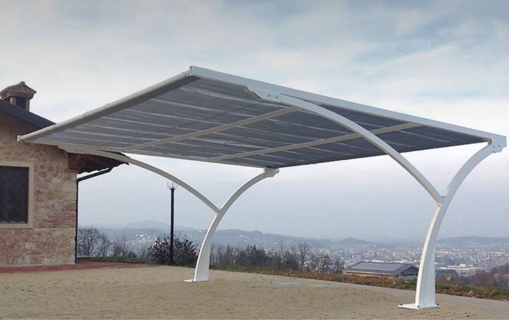 Parkovka naves stayanka навес для стоянку