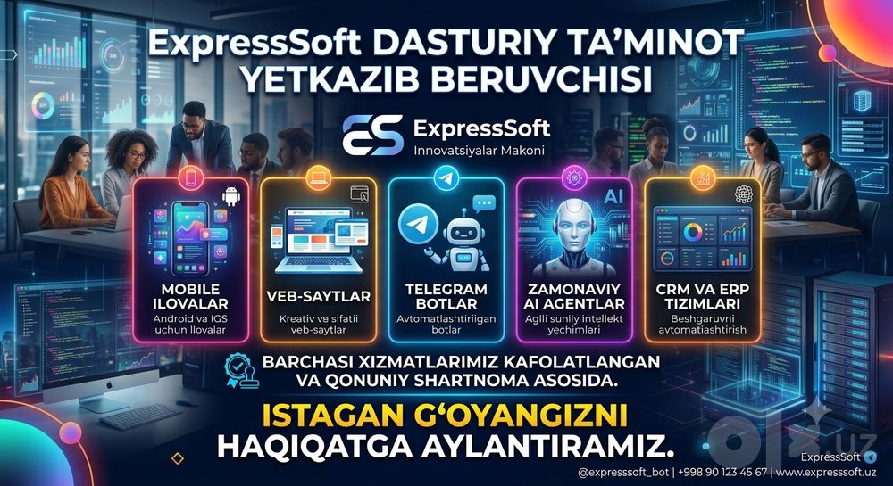 CRM & ERP tizimlari , agentlar , ilovalar