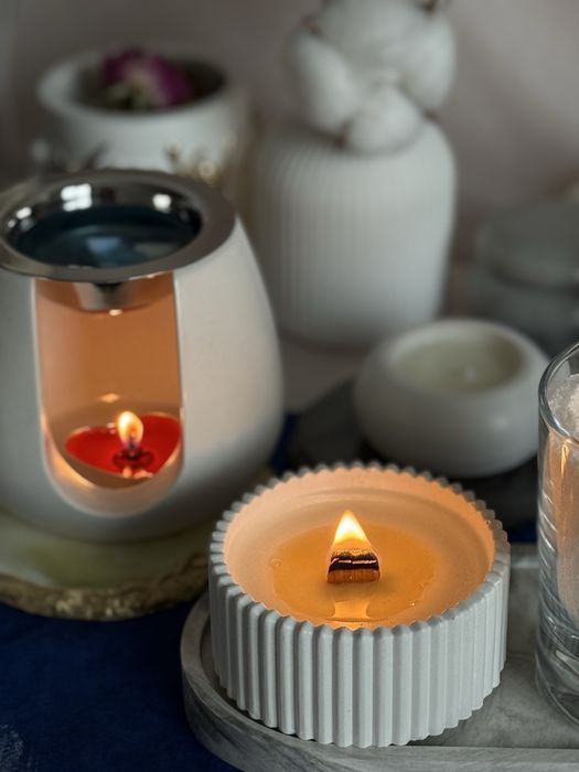 Подарок. Свечи. Шкатулки. Аромалампа. Ваза