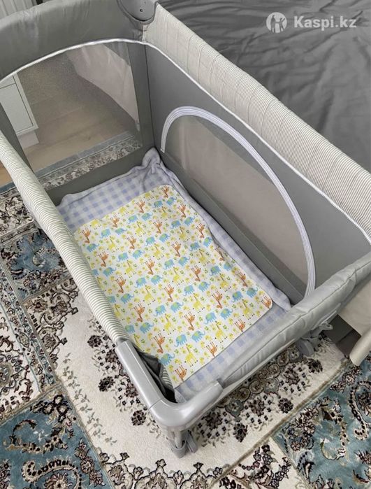 Детский манеж двухуровневый