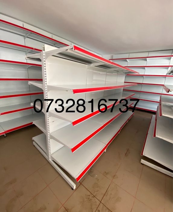 Rafturi pentru magazin metalice 50% reducere