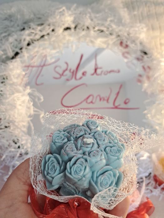 Ароматна свещ ръчно изработена