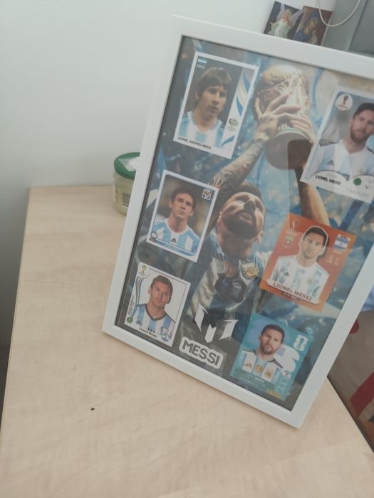 Messi 6 campionate inrammat A4