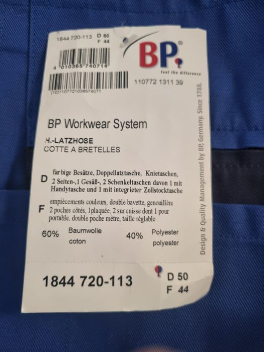 Salopeta BP , noua.