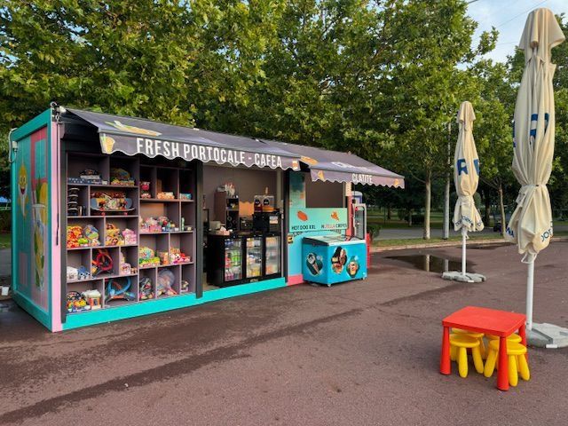 Container comercial streetfood/horeca cu posibilitate amplasare