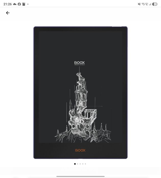 Tableta E-Ink Onyx Boox Note 5, 10.3", Android cu Magazin Play