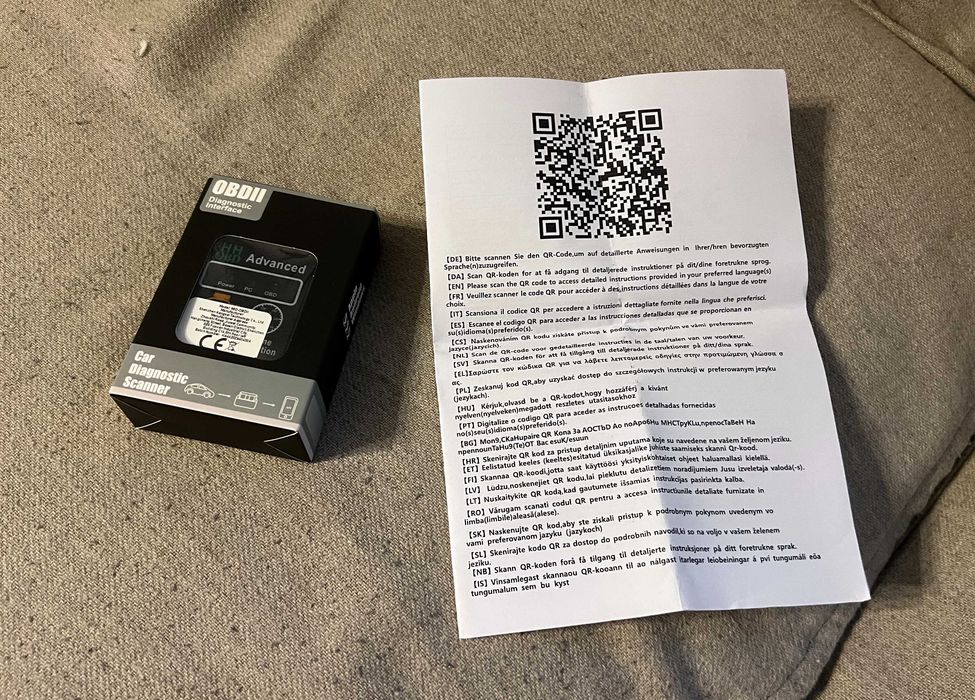 Interfata diagnoza auto OBD2 HH OBD Advanced V1.5 Noua