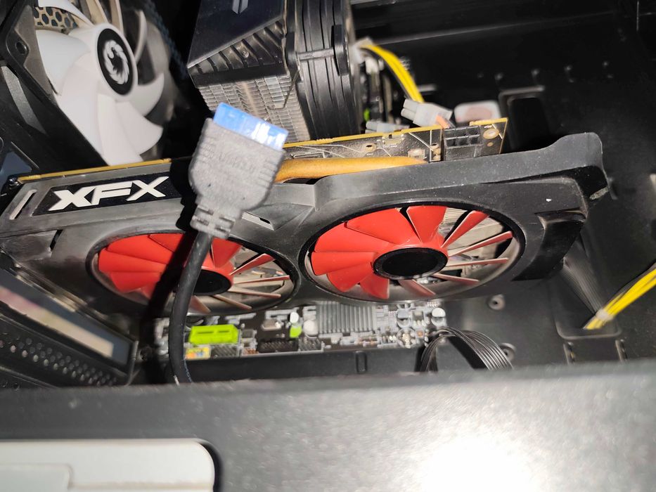 Компьютер Xeon e5 2666 v3, AMD Rx 470 4gb, RAM 32gb ddr3