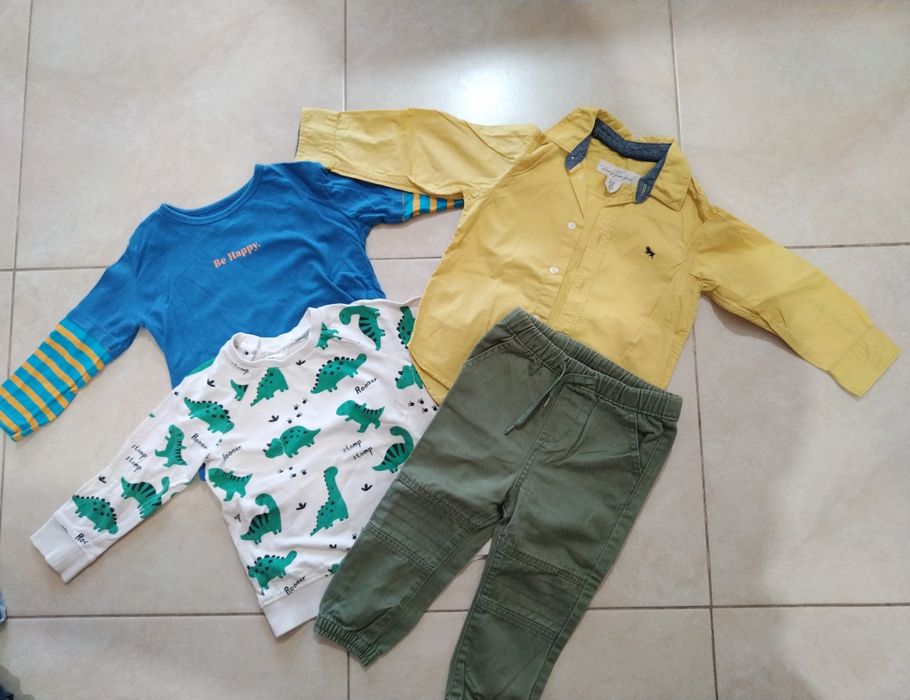 Лот детски блузи 86/98