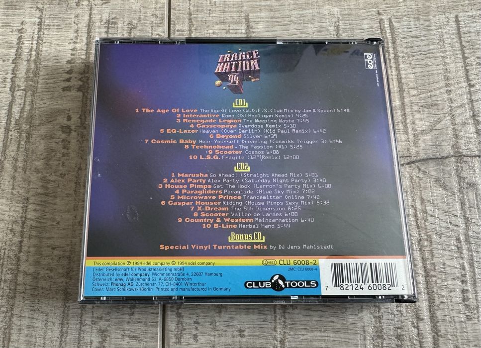 Cd-uri originale Trance Nation