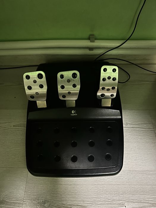 Logitech g27 с скорости