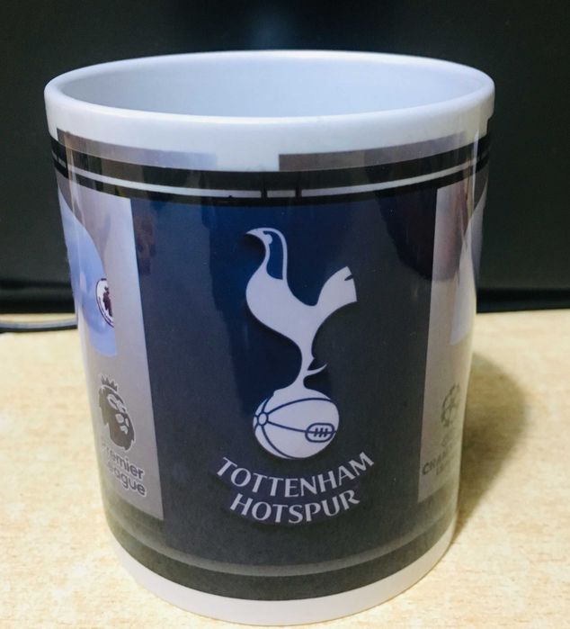 Футболна Фен Чаша на Тотнъм с Ваше име и номер!Tottenham Hotspurs